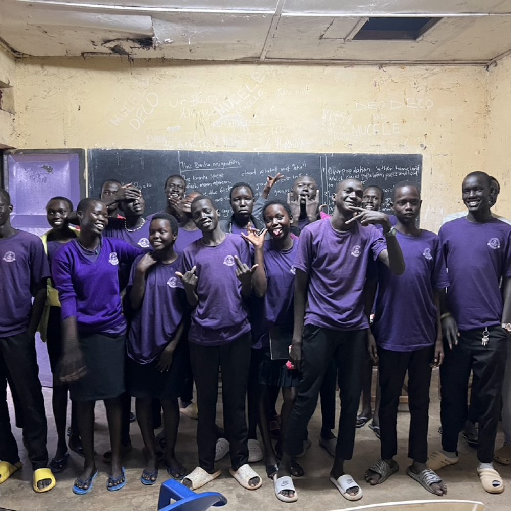 uganda south sudan students